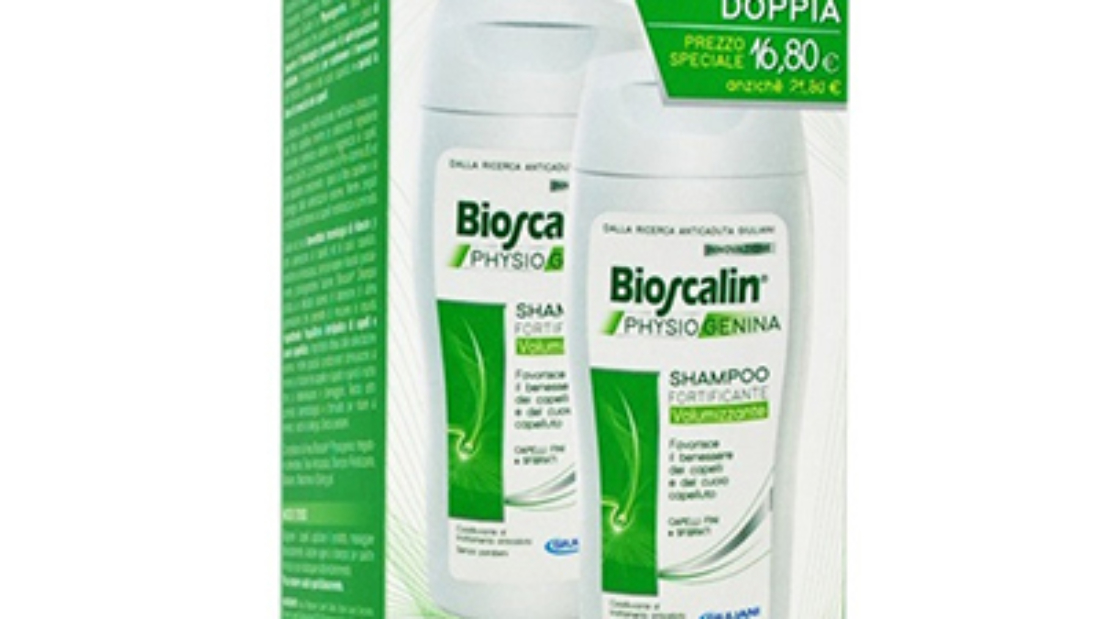 BIOSCALIN Physiogenina shampoo doppio